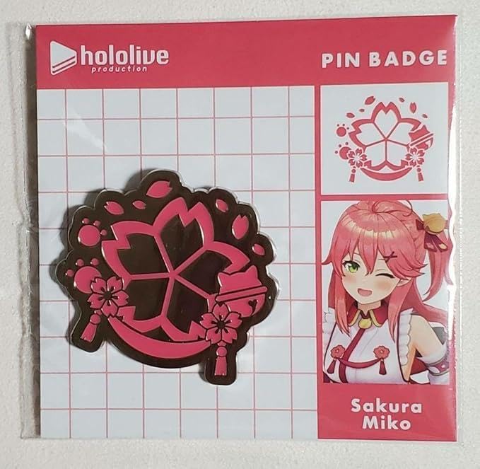 さくら アニメスタイル ピンバッジ さくら アニメスタイル ピンバッジ さくら アニメスタイル ピンバッジ